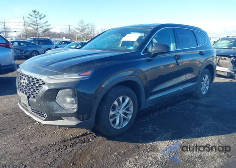 2019 Hyundai Santa Fe Sel from USA, damaged, VIN 5NMS3CAD3KH075765